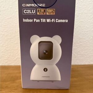 CINMOORE Indoor Pan Tilt Wi-Fi Camera